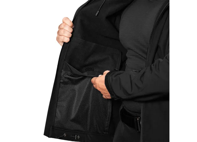 Куртка Camotec Stalker SoftShell Чорна Фото 3